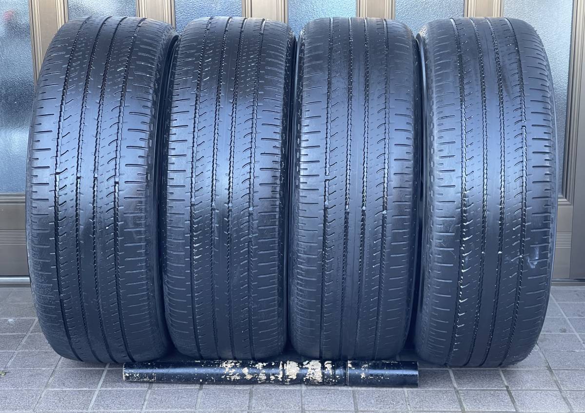 三菱 デリカ D5 純正アルミホイール ENKEI製 ヨコハマ ジオランダー 225/55R18 2019年製 18×7J +38 114.3