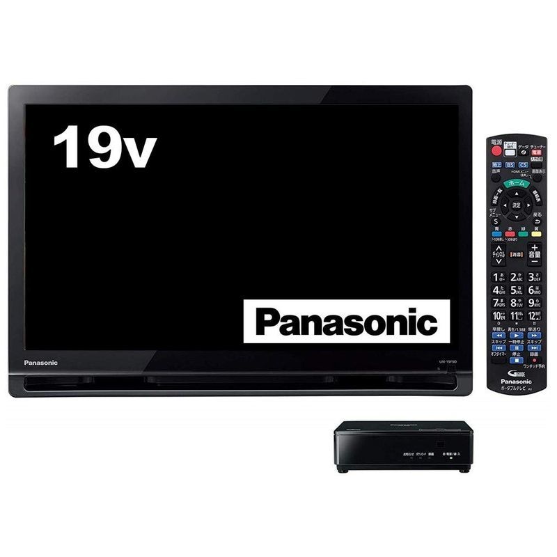 パナソニック 19V型 ポータブル 液晶テレビ プライベート・ビエラ ブラック UN-19CF9-K