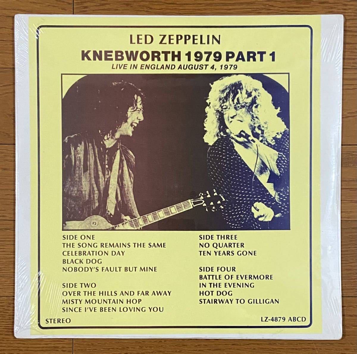 Led Zeppelin - Knebworth 1979 Part 1 / LPレコード (未開封)_画像1