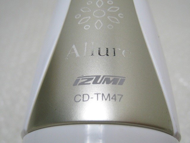 PK14112S★IZUMI★マイナスイオンカーリングドライヤー Allure ゴールド★CD-TM47★_画像5