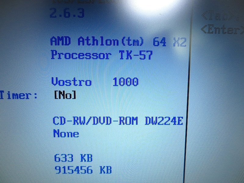 PK14302R★DELL★ノートPC★Vostro 1000★TK-57 Athlon64X2・1GB_画像5