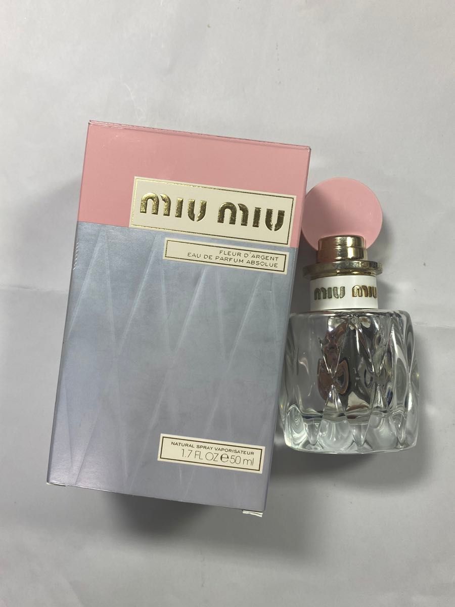 miumiu ミュウミュウ オードパルファム 香水　空瓶　空箱　50ml