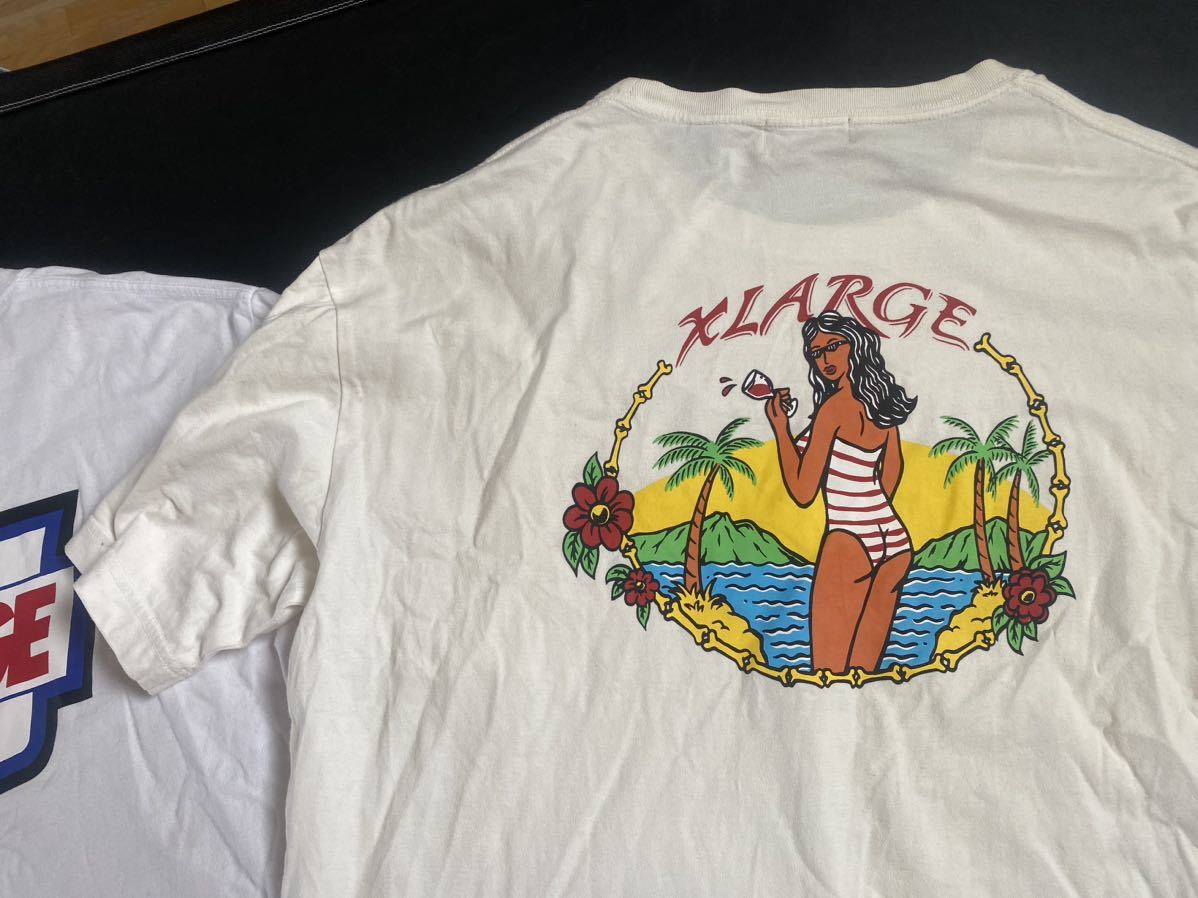 2点セット XLARGE エクストララージ Tシャツ サイズ L & XL_画像2