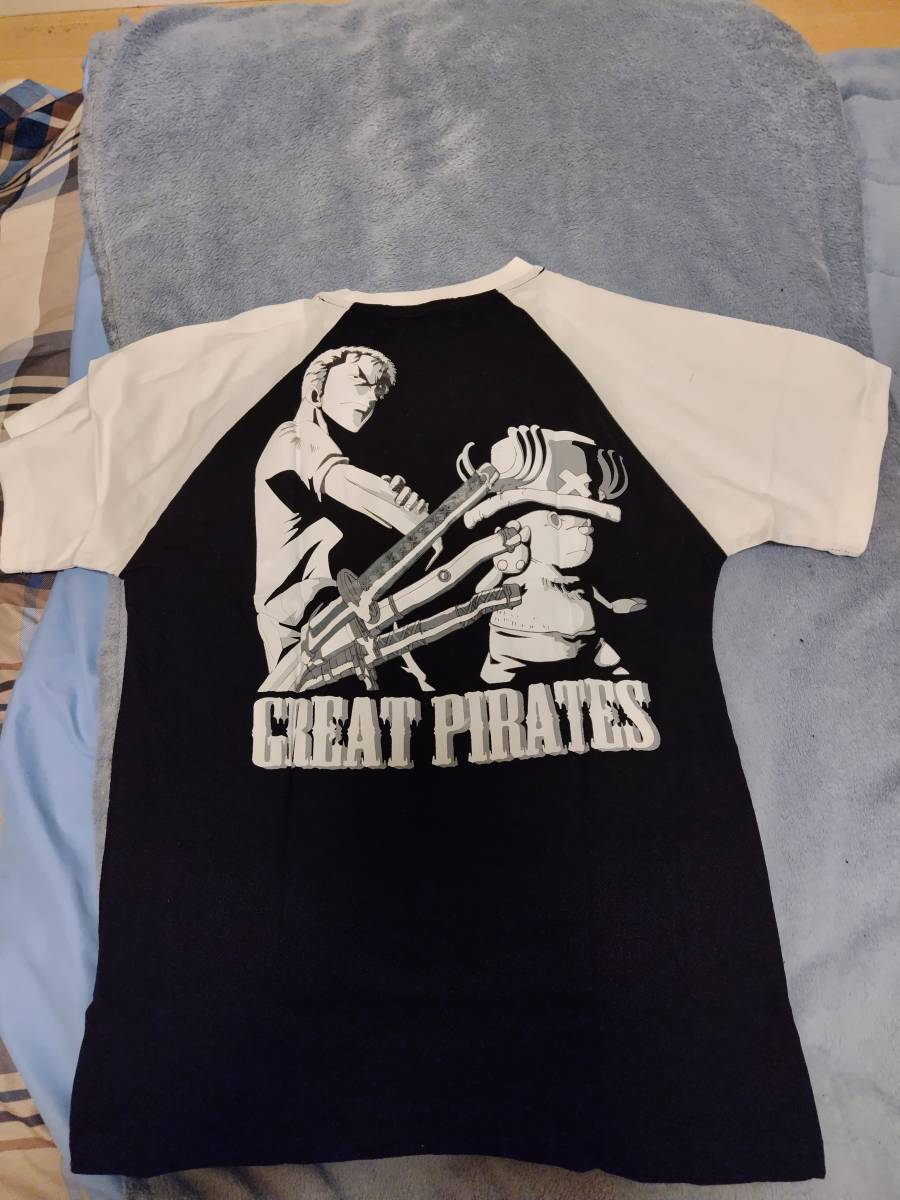 ONE PIECE シルエットラグランTシャツ ゾロ&チョッパー_画像4