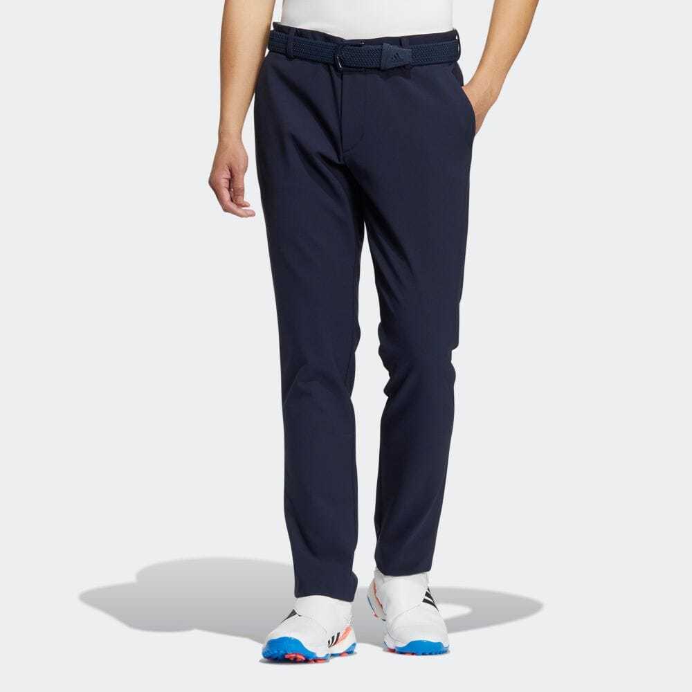 送料520円～◆新品◆定価12100円◆adidas GOLF◆アディダスゴルフ◆KR BR PANTS◆暖！裏起毛 ゴルフパンツ◆紺◆79の画像1