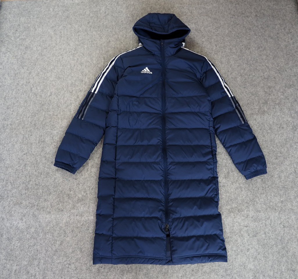 送料1040円～◆新品◆定価22000円◆adidas◆アディダス◆Tiro 21 Long Down Coat◆ロングダウンコート◆着丈105◆紺◆M_画像2