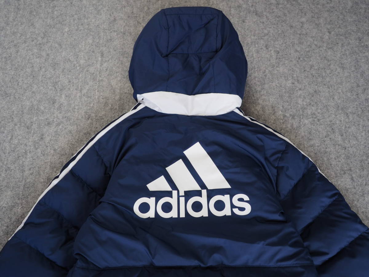 送料1040円～◆新品◆定価22000円◆adidas◆アディダス◆Tiro 21 Long Down Coat◆ロングダウンコート◆着丈106◆紺◆L_画像3