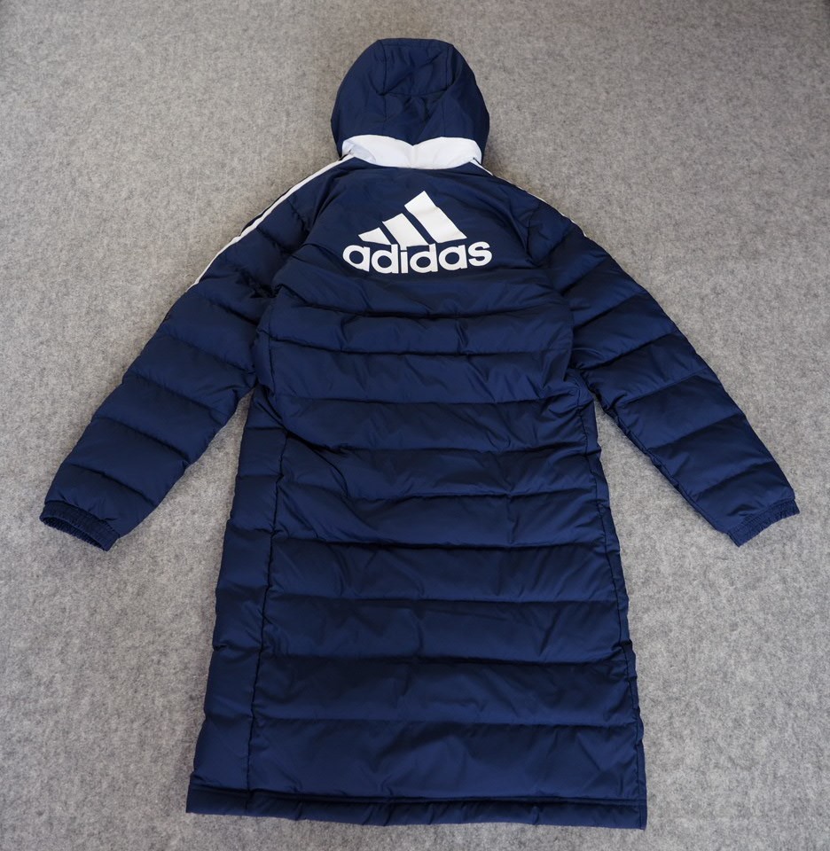 送料1040円～◆新品◆定価22000円◆adidas◆アディダス◆Tiro 21 Long Down Coat◆ロングダウンコート◆着丈105◆紺◆M_画像1