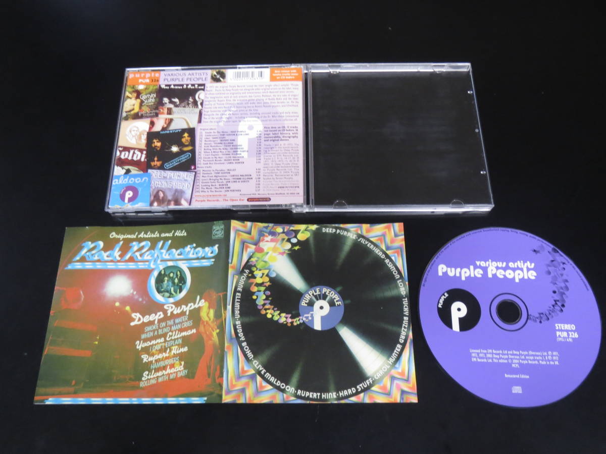 VA - Purple People 輸入盤CD（イギリス PUR 326, 2004）_画像2