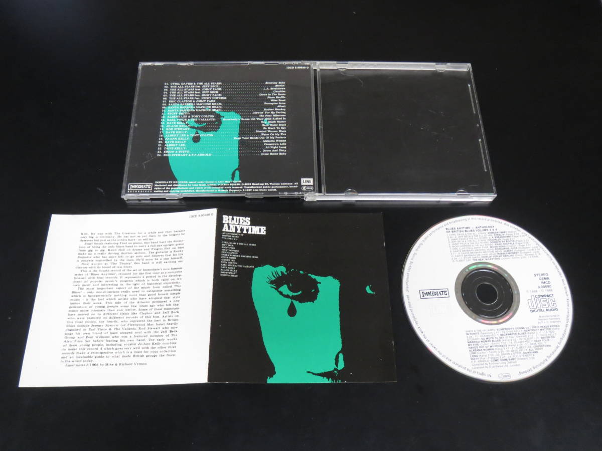 VA - Blues Anywhere: Volume 3 & 4 輸入盤CD（ドイツ IMCD 9.00680 O, 1988）_画像2