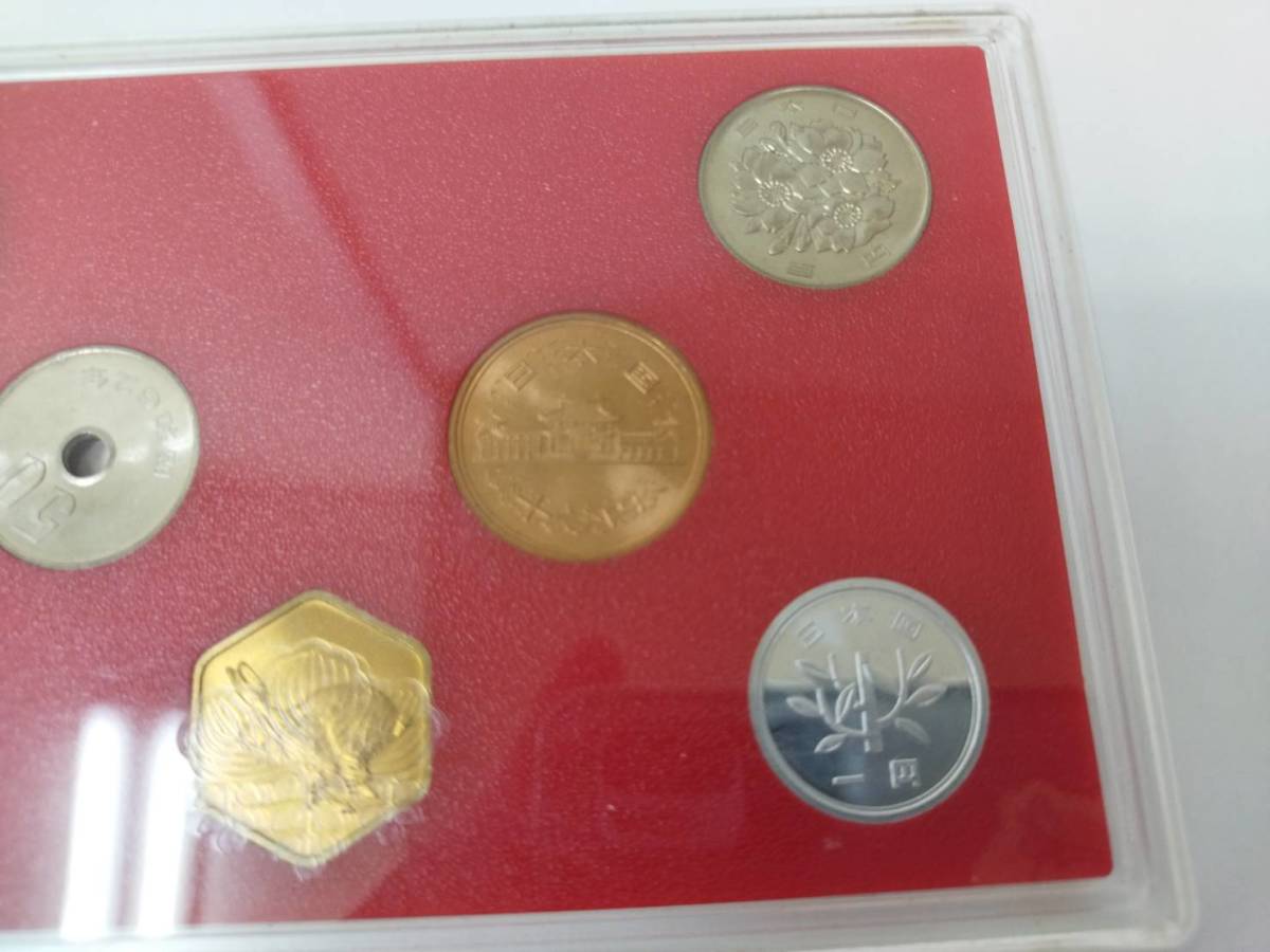 【E/G742135】貨幣セット 昭和62年 50円玉発行部数極少 レア 1987年 額面666円 造幣局_画像4