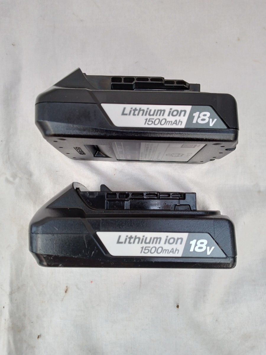 リョービ　インパクトドライバー　BID-1805 　充電器UBC-1803L 電池パックB-1815LA　2個。 動作確認済みです。使用少ない美品です。_画像7