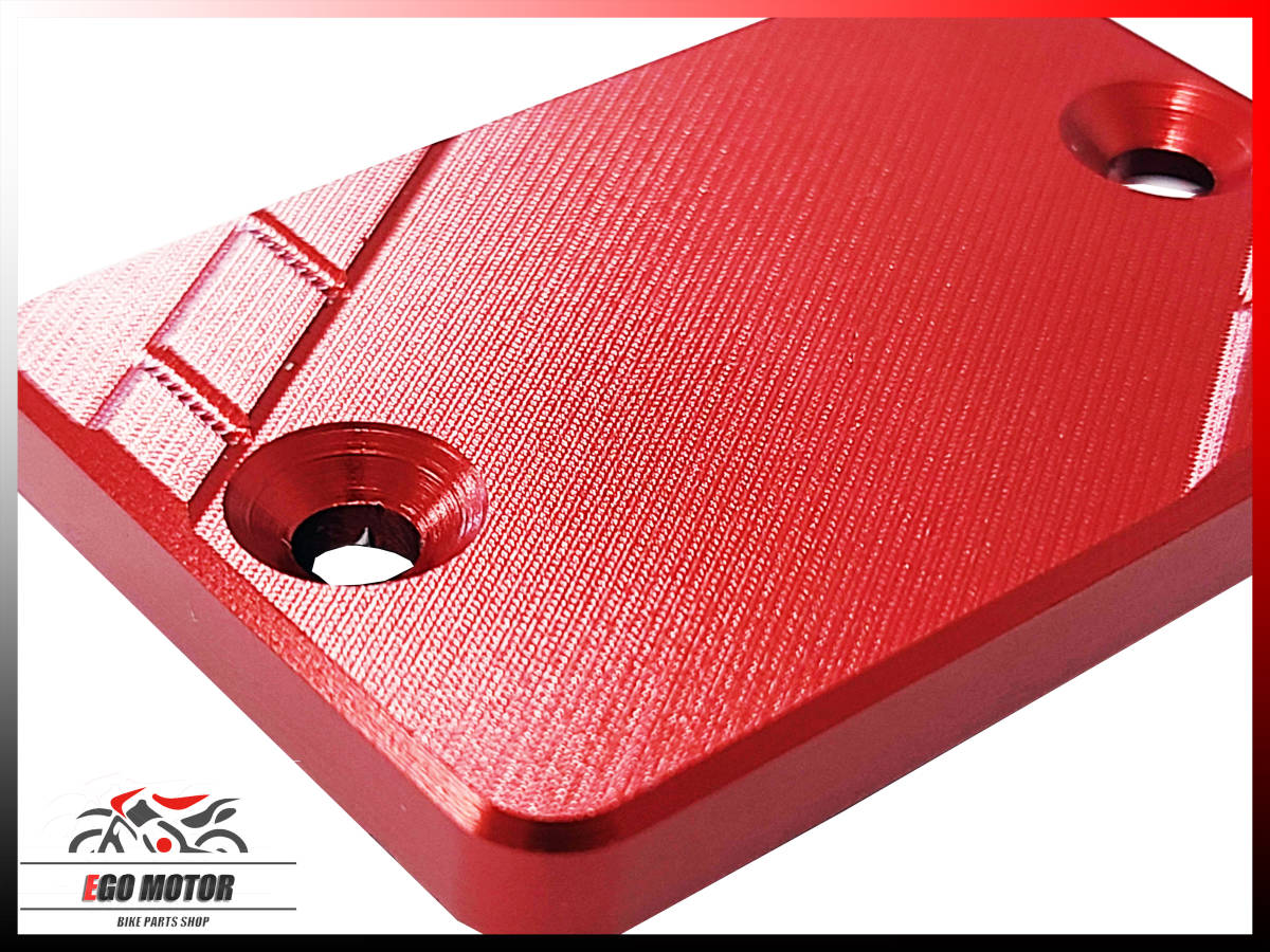 a405RD ブレーキ マスター シリンダー キャップ カバー ダイヤフラムパッキン付き 赤色 NSR50 NSR80 AC10 HC06 NS-1 AC12 NS50F AC08 汎用の画像4