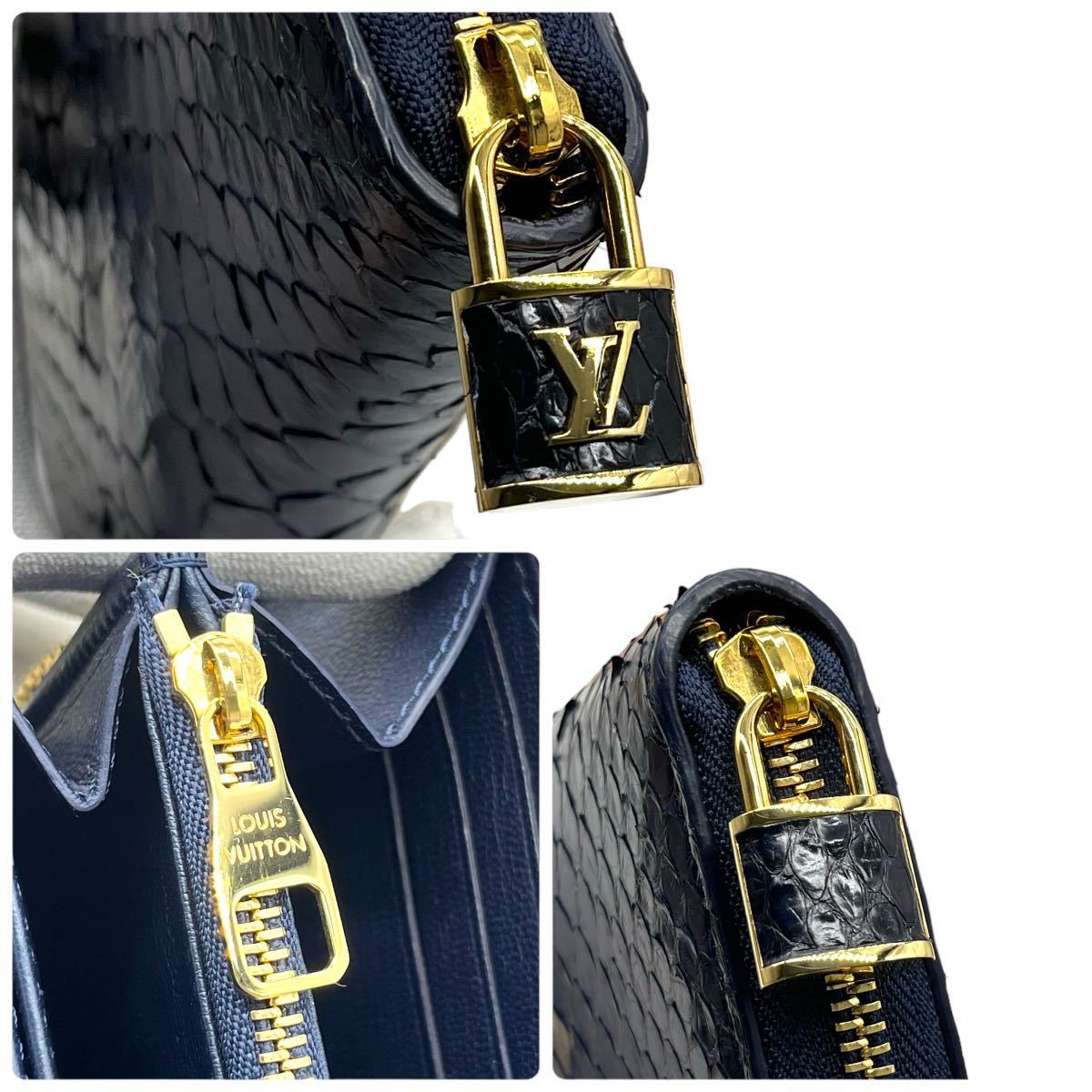 送料無料【極美品/希少】Louis Vuitton ルイヴィトン パイソン 送料無料【極美品/希少】Louis Vuitton ルイヴィトン パイソン