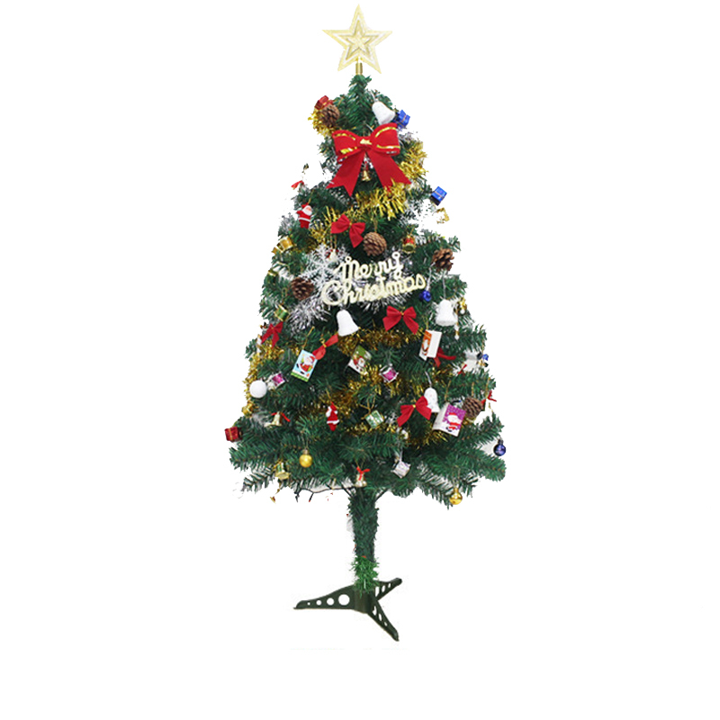 クリスマスツリー 150cm LED付き cristmastree 本体 オーナメントセット 飾りリボン 鈴 星 スノー雪花 おしゃれ 木 フェアリーライト付き_画像8