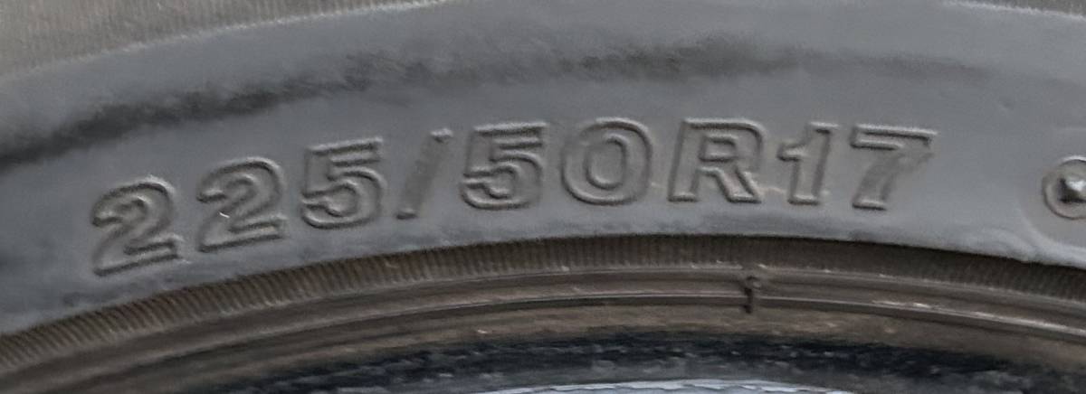 【2020年製造】【溝8分山】ブリヂストン BRIDGESTONE ブリザック BLIZZAK　VRX2 2本 225/50R17 スタッドレス ASP1499_画像10