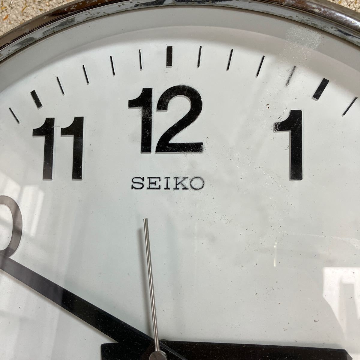 時計 SEIKO セイコー 壁掛け時計 レトロ 学校 QA480N アンティーク