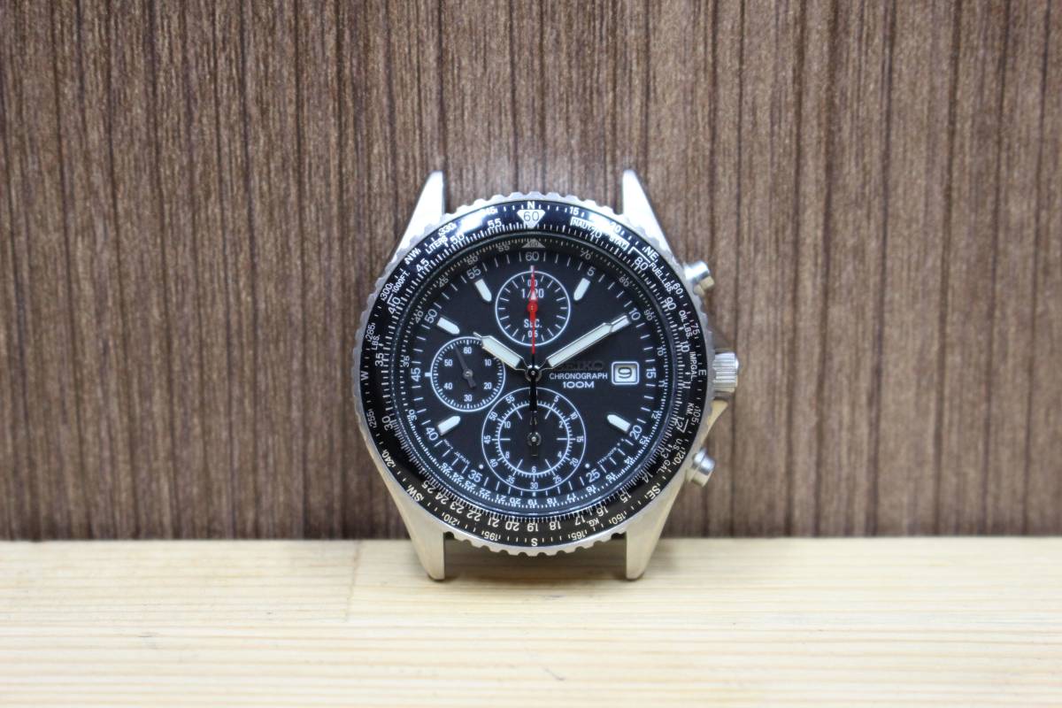 ☆【中古 ジャンク扱い】SEIKO セイコー CHRONOGRAPH クロノグラフ