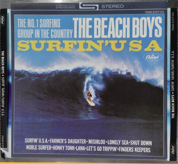 Beach Boys Surfin'Safari+Surfin'USA+3 1CD_画像2