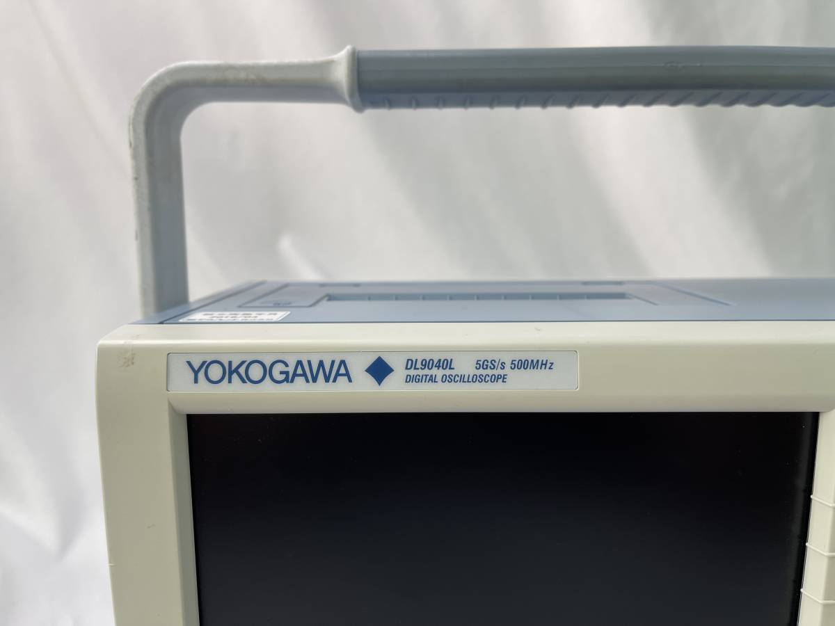 横河電機 YOKOGAWA DL9040L 701308 DC-500MHz 4ch 5GS/s 6.25MW デジタルオシロスコープ 通電OK現状品 348_画像4