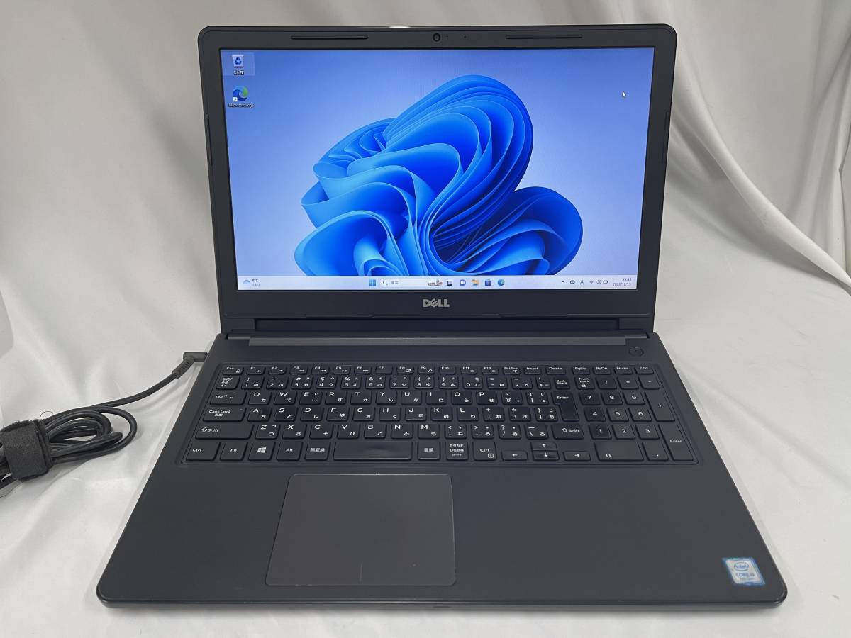 デル Dell Vostro 15-3568［Intel Core i5-7200U @ 2.50GHz／8GB／HDD500GB／DVD／Win11／15.6インチ］ノートパソコン【ジャンク】370_画像1