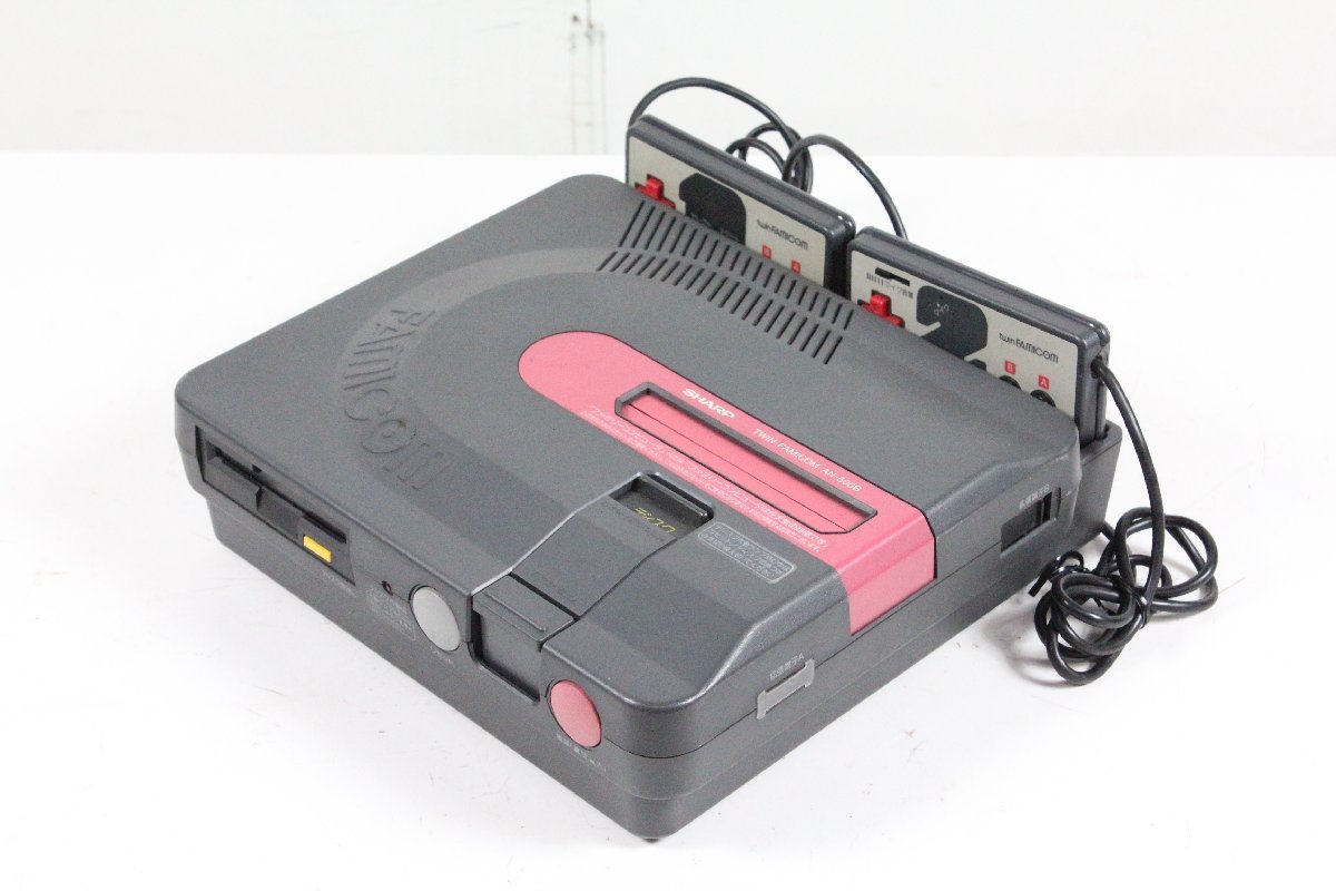 SHARP シャープ AN-500B ツインファミコン テレビゲーム レトロゲーム機 【現状品】