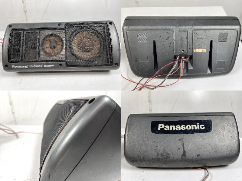 Panasonic パナソニック CJ-SX355 3Way ボックススピーカー 同番ペア 【現状品】_画像7