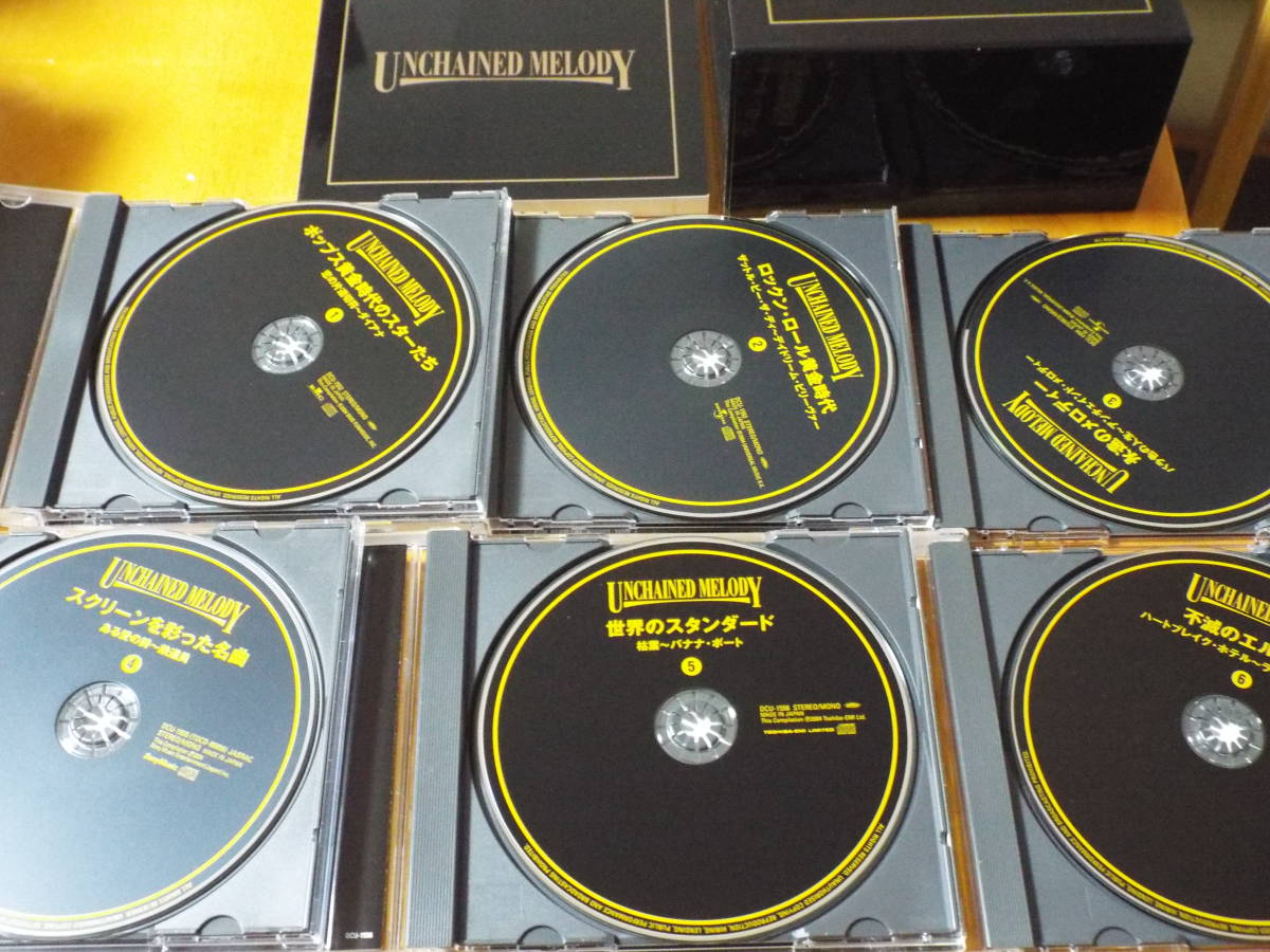 UNCHAINED MELODY◇オムニバス・ベスト 6枚組CD-BOX 全120曲収録◆エルヴィス・プレスリー ルイ・アームストロング モンキーズ ニルソンの画像2