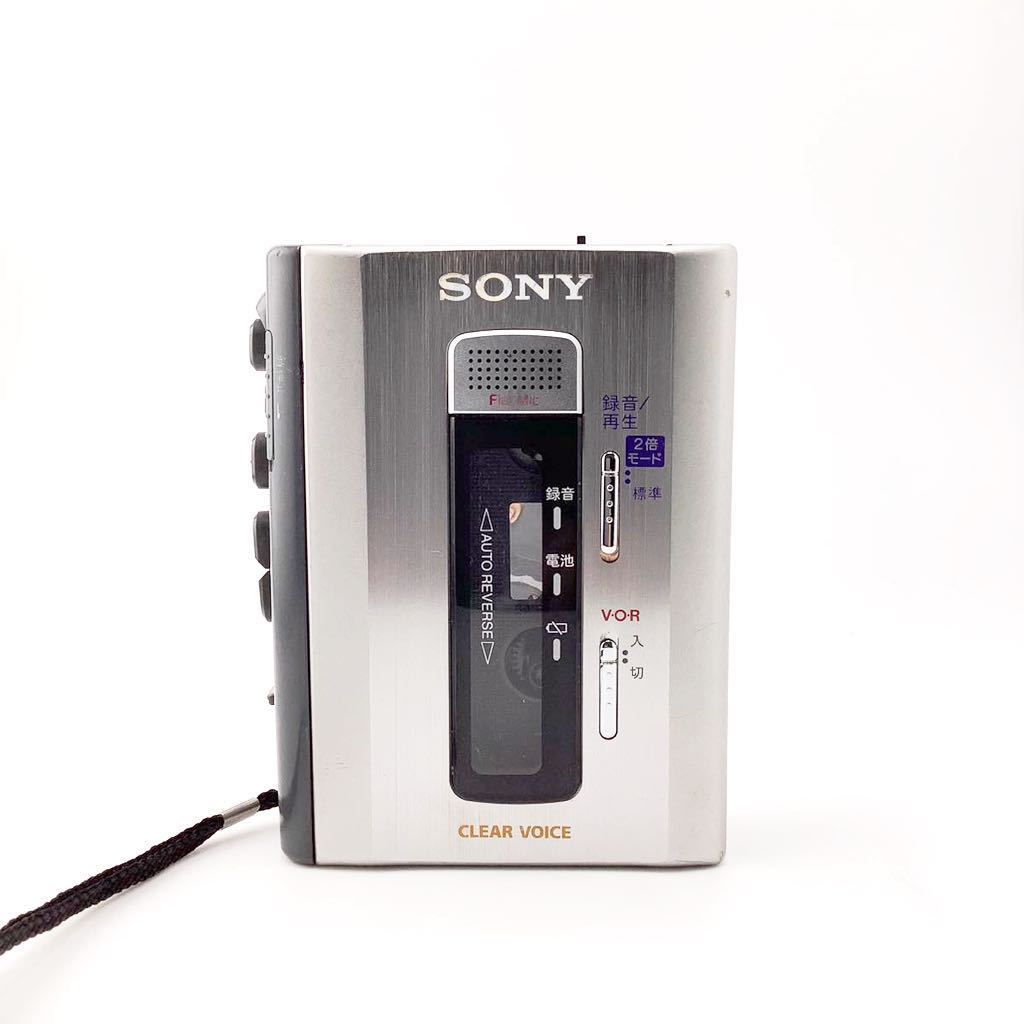 SONY CASSETTE-CORDER TM-500 CLEAR VOICE ソニー カセットレコーダー テープレコーダー ★ジャンク品★【S90023-273】_画像1