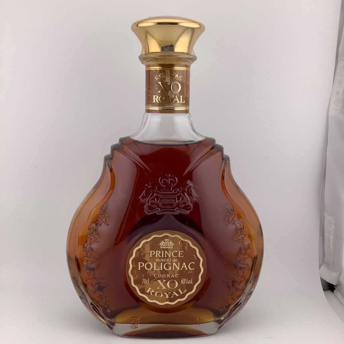 ★未開栓★古酒 Prince HUBERT de POLIGNAC cognacs XO ROYAL コニャック 700ml 40% 【S80305-208】_画像1