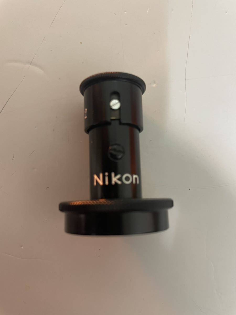 C01230 NIKON ニコン 簡易分光プリズム？ レンズ 詳細不明 木箱入り_画像3