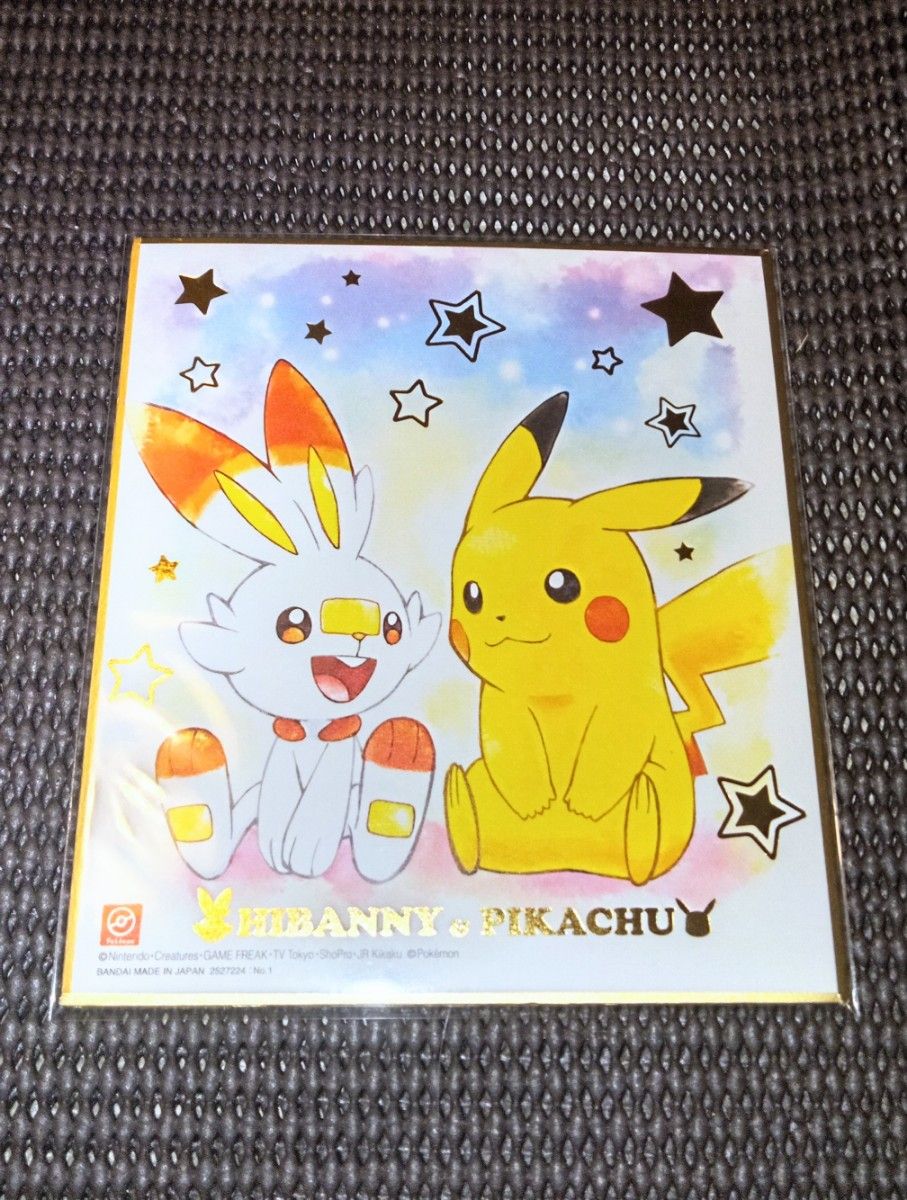 ポケモン ピカチュウ&ヒバニー 色紙ART4 アニポケ|Yahoo!フリマ ポケモン ピカチュウ&ヒバニー 色紙ART4 アニポケ|Yahoo!フリマ