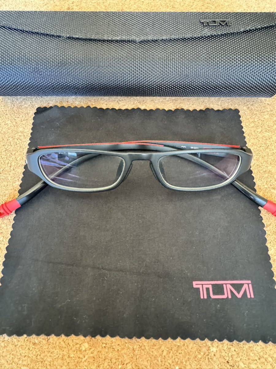 TUMI メガネ 眼鏡　首掛け可能_画像1