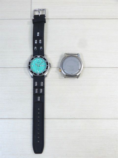 CITIZEN シチズン VEGA 3J00-397037 / AIR DIVER’S 5512-F52088 腕時計 2点 ジャンク 【W6715ko】_画像7