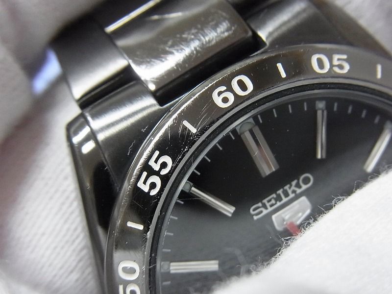 1円〜!! SEIKO/セイコー5 デイデイト 21石 自動巻き 裏スケ メンズ腕時計 7S26-02T0 【W6594y】_画像9