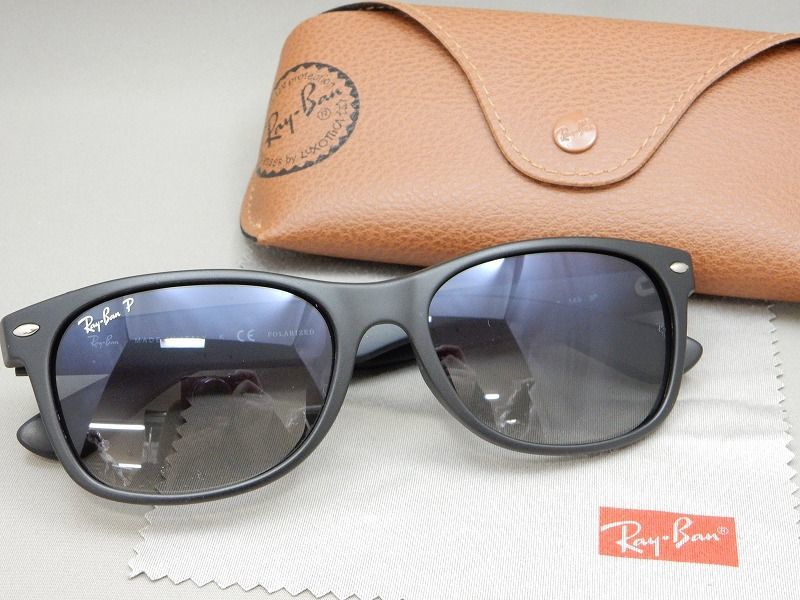 1円〜!! 良品! Ray Ban/レイバン NEW WAYFARER サングラス/アイウェア RB2132-F 【g31y1】_画像1