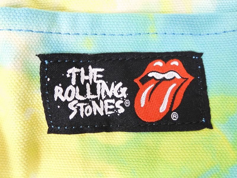 未使用品! BUDDYZ ザ・ローリング・ストーンズ/The Rolling Stones タイダイ染め トートバッグ 【4886y1】_画像4