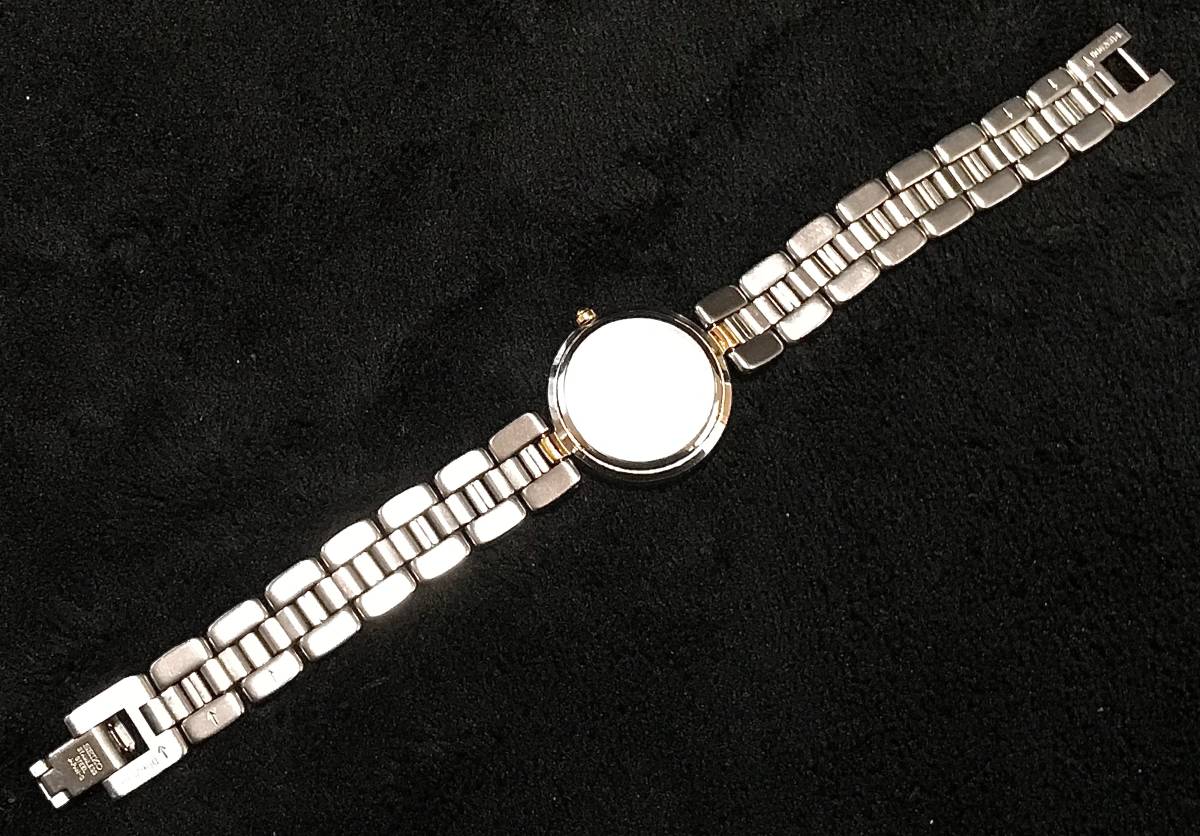 SEIKO セイコー LUCENT 4N20-0960 レディース 腕時計 フランス発売モデル LUCENT Paris ルーセント クォーツ ラウンド_画像4