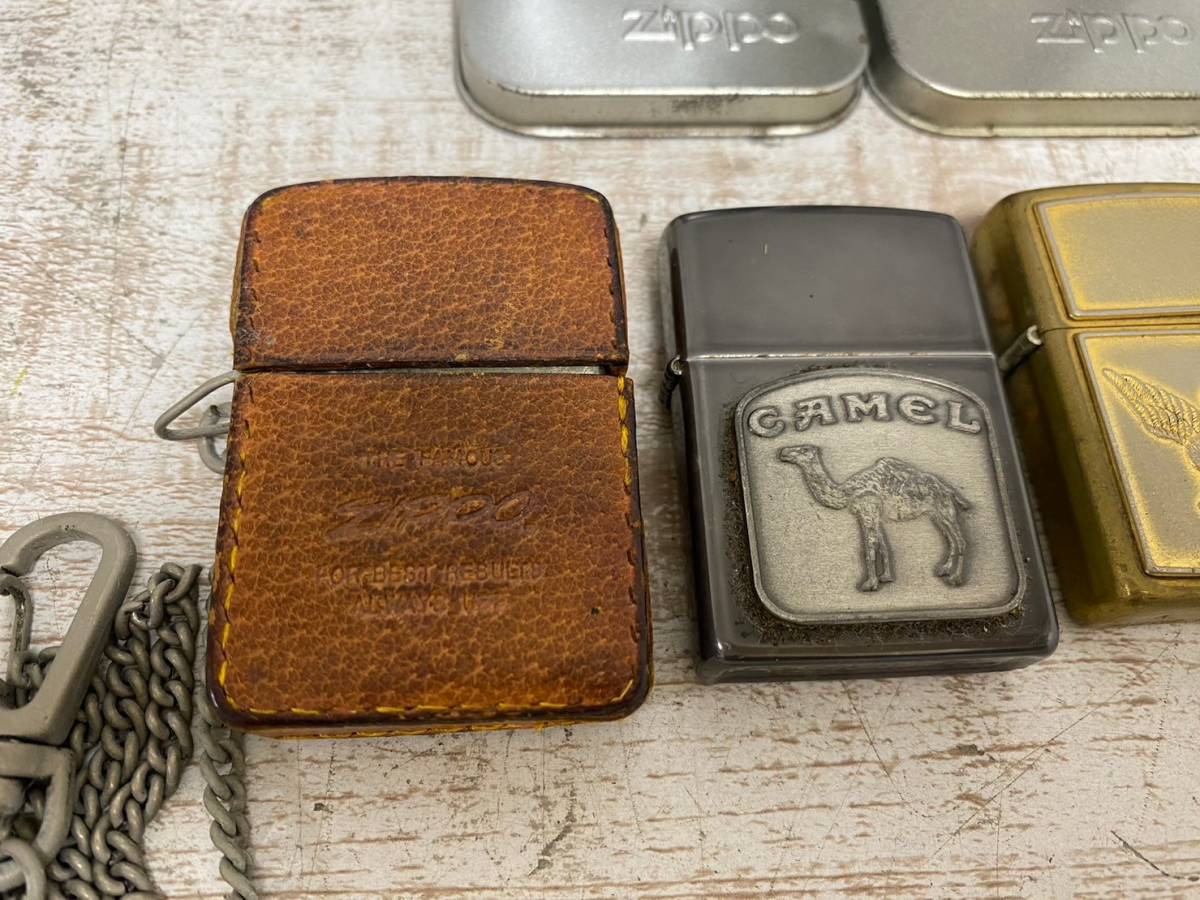 ★a-186 ZIPPO ジッポ ジッポー ライター キャメル CAMEL LUCKY　STRIKE PLANET HOLLYWOOD コレクション まとめて 6点_画像3