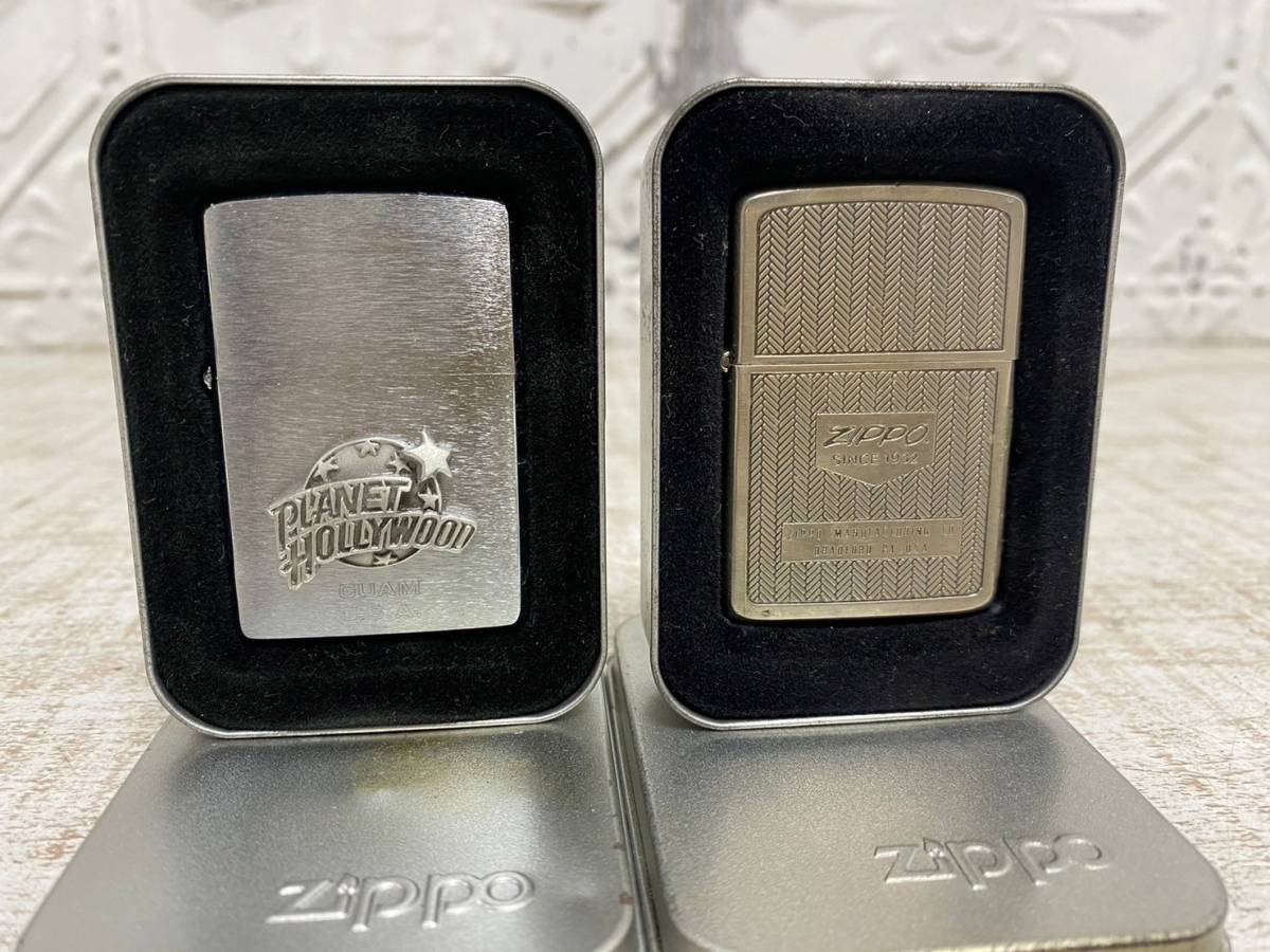 ★a-186 ZIPPO ジッポ ジッポー ライター キャメル CAMEL LUCKY　STRIKE PLANET HOLLYWOOD コレクション まとめて 6点_画像2