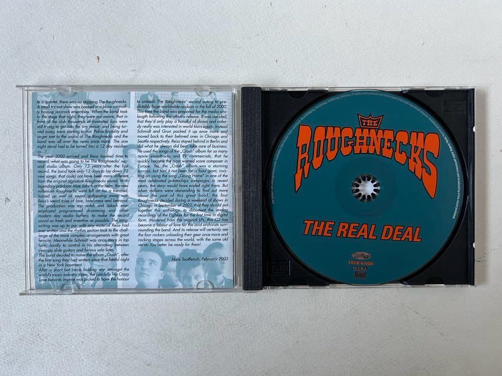 THE ROUGHNECKS THE REAL DEAL CD 初期ベスト盤名盤 クラブヒット ラフネックス 検ネオロカ、ロカビリー、サイコビリー、80's.クラブヒット_画像3