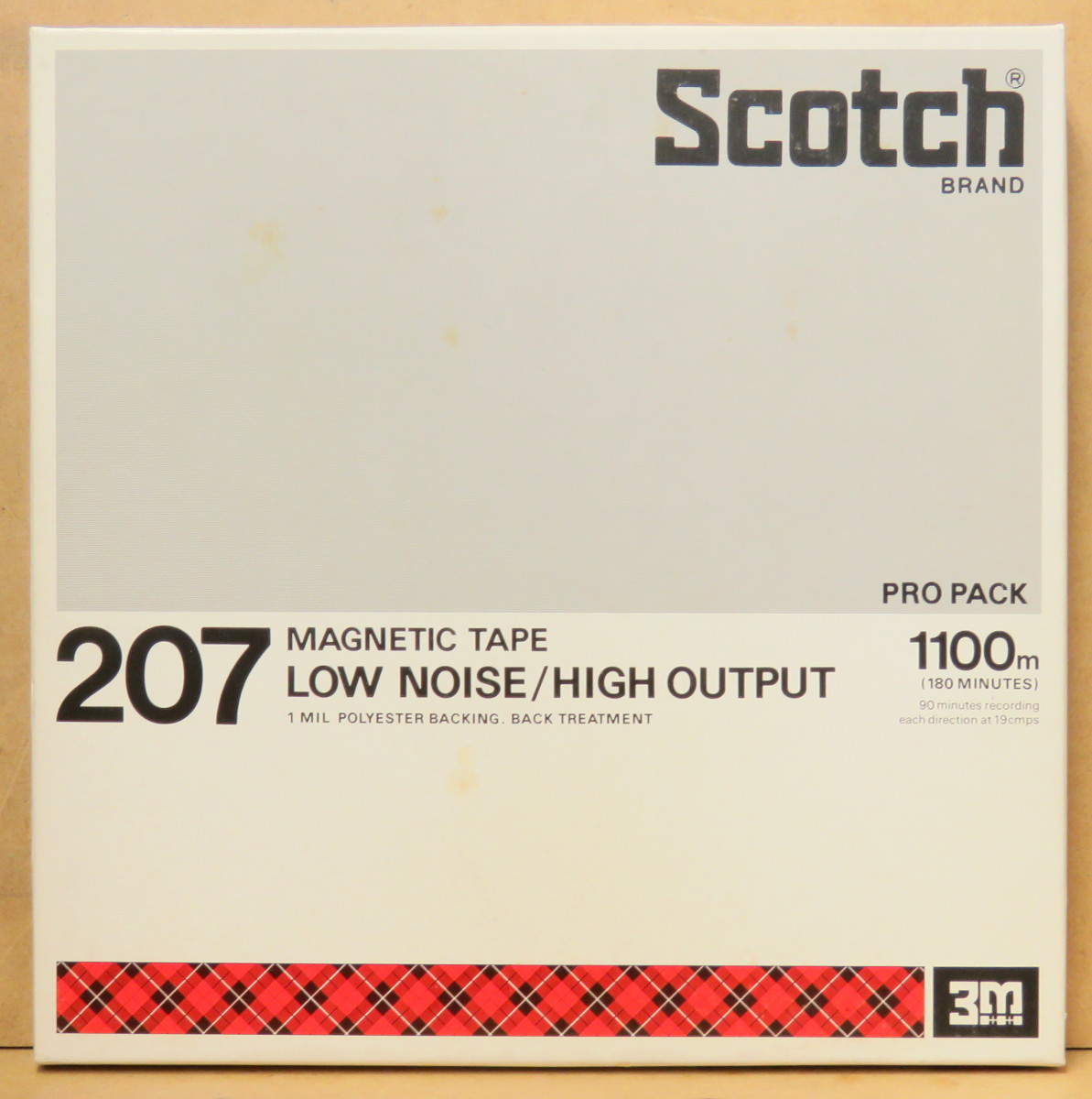 オープンリールテープ 10号 Scotch 207-1100R メタルリール 1100m M9_画像4