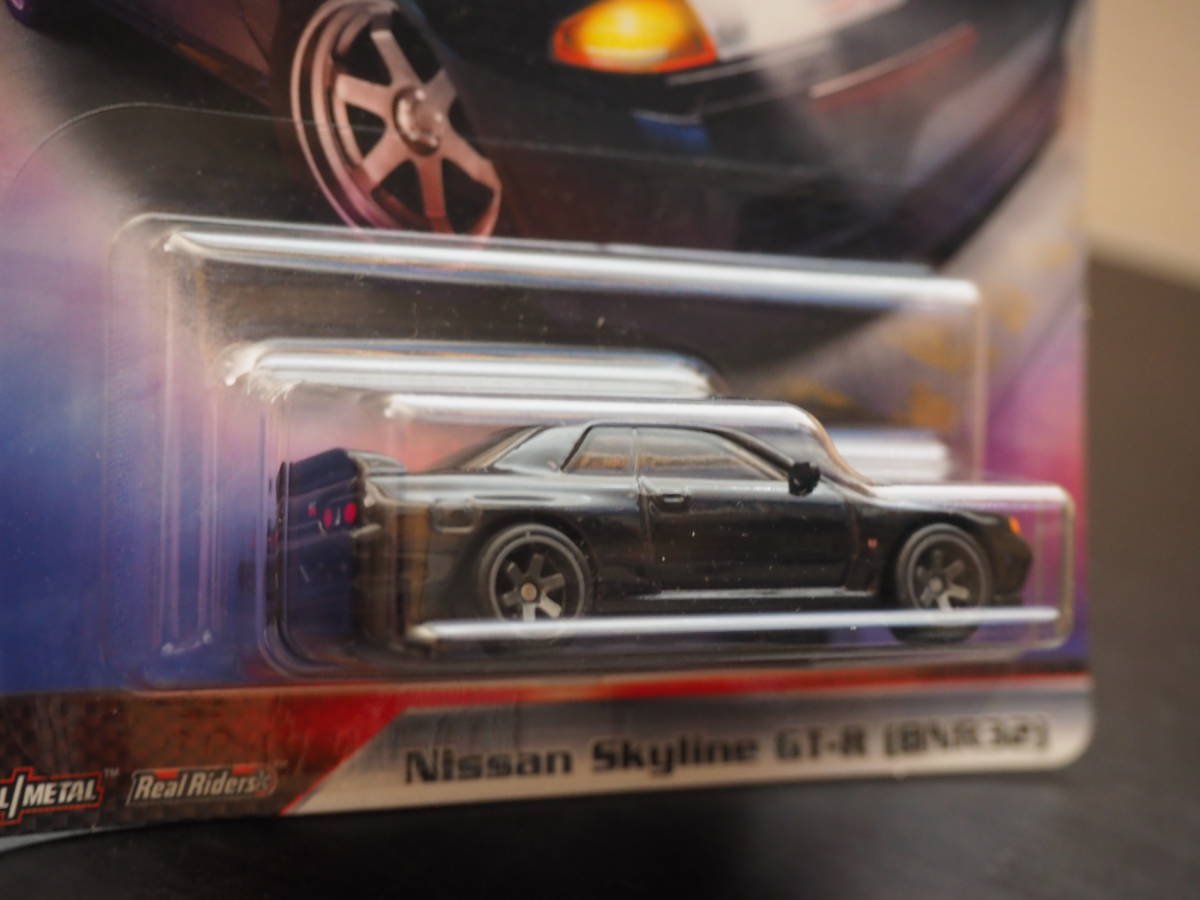 ホットウィール NISSAN SKYLINE GT-R BNR 32 ワイルドスピード スカイライン ミニカー FAST＆FURIOUS × HOT WHeeLs コラボ FURIOUS7_画像4