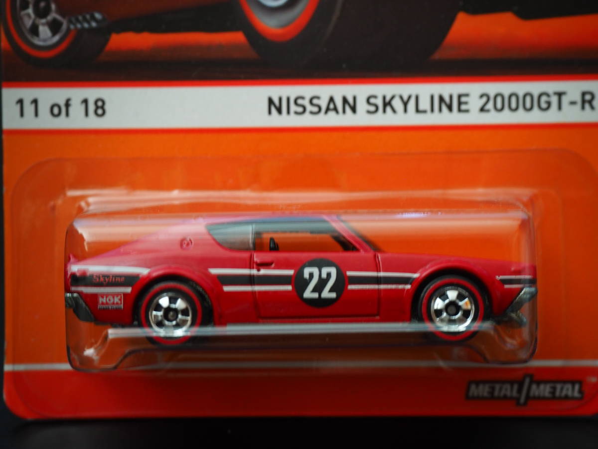 ホットウィール NISSAN SKYLINE 2000 GT-R スカイライン ミニカー ケンメリ レッドライン LIMITED EDITION 限定 RED LINE × HOT WHeeLs_画像2