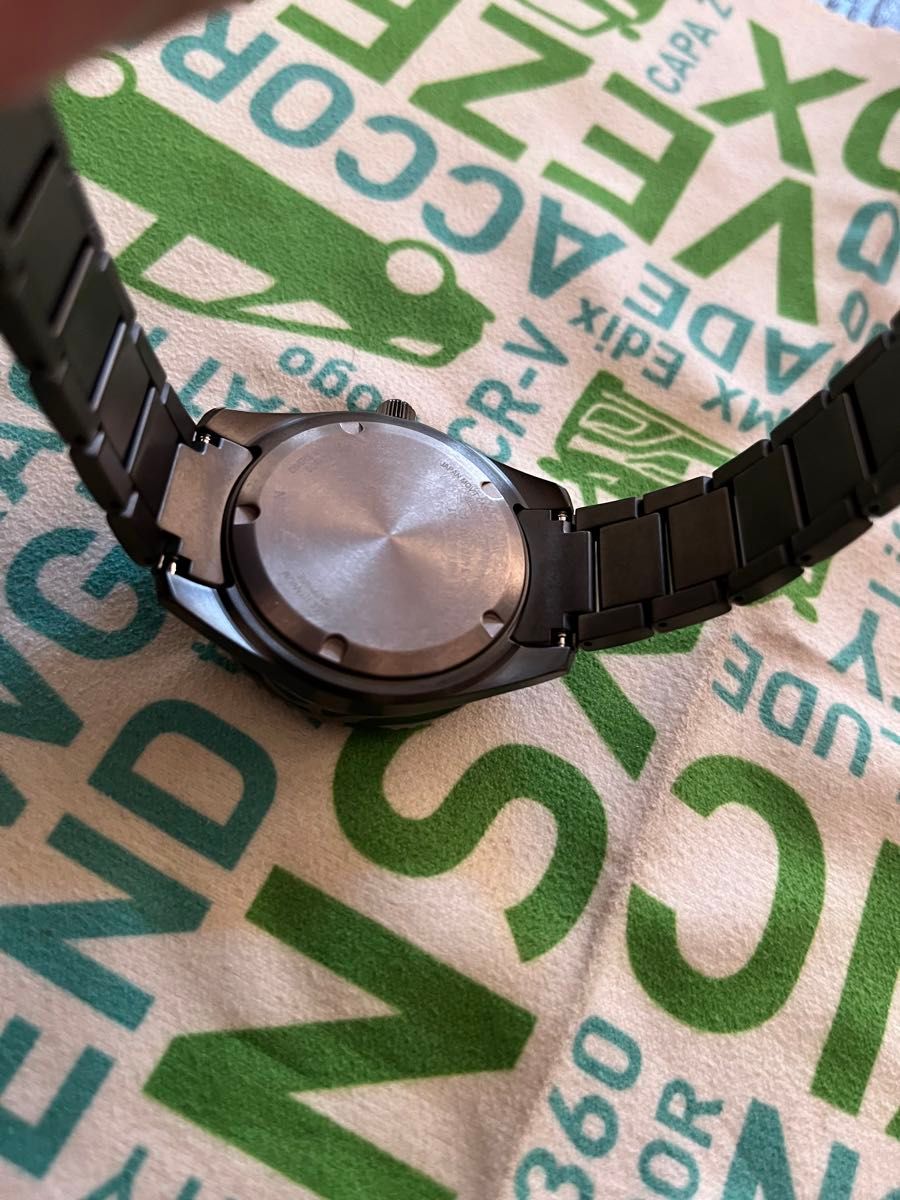NB6025-59H  シチズン チタン  メンズ腕時計 自動巻き 