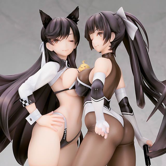 1円スタート　アズールレーン 愛宕＆高雄 レースクイーンVer. 1/7 完成品フィギュア_画像2