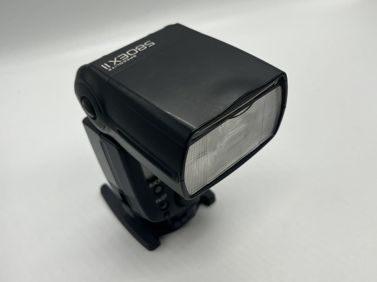 ★外観美品★ キャノン Canon SPEEDLITE 580 EX Ⅱ ストロボ フラッシュ ★ケース・スタンド付★ #683 #1011 #B54_画像5