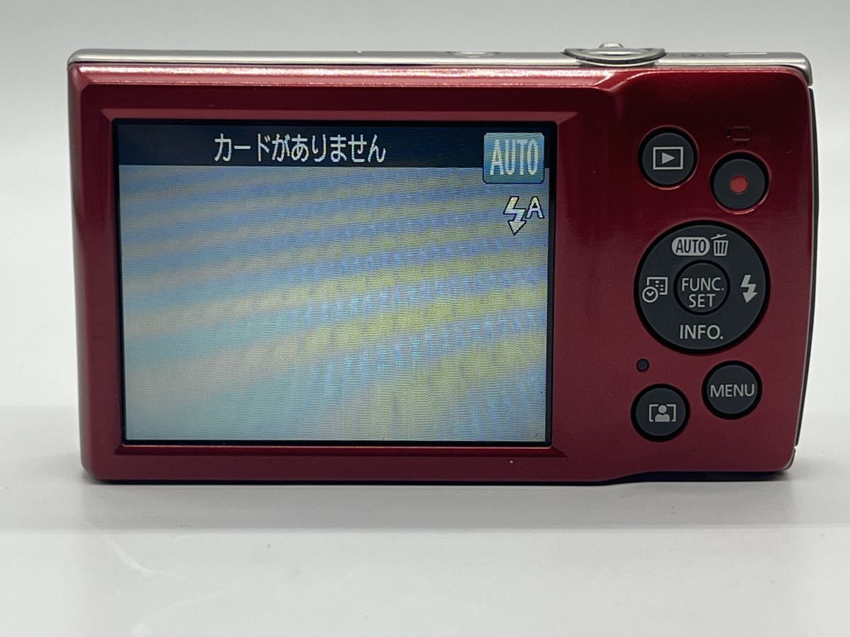 ★極上品★ キャノン Canon IXY 200 赤 レッド ★充電器・バッテリー付★ #756 #8021 #B78_画像5