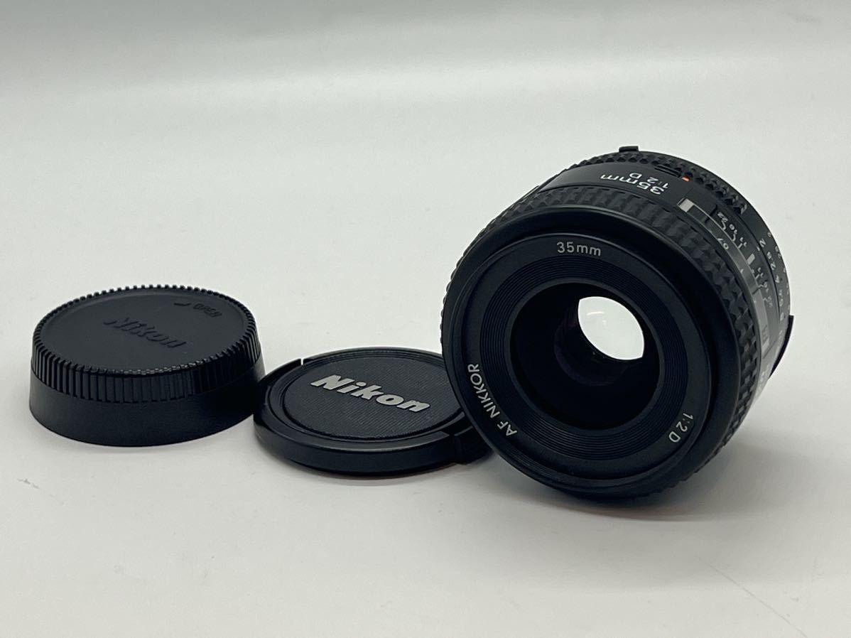 ★良品★ニコン Nikon Ai AF Nikkor 35mm F2D ★前後キャップ付★ #759 #4121 #A21_画像1