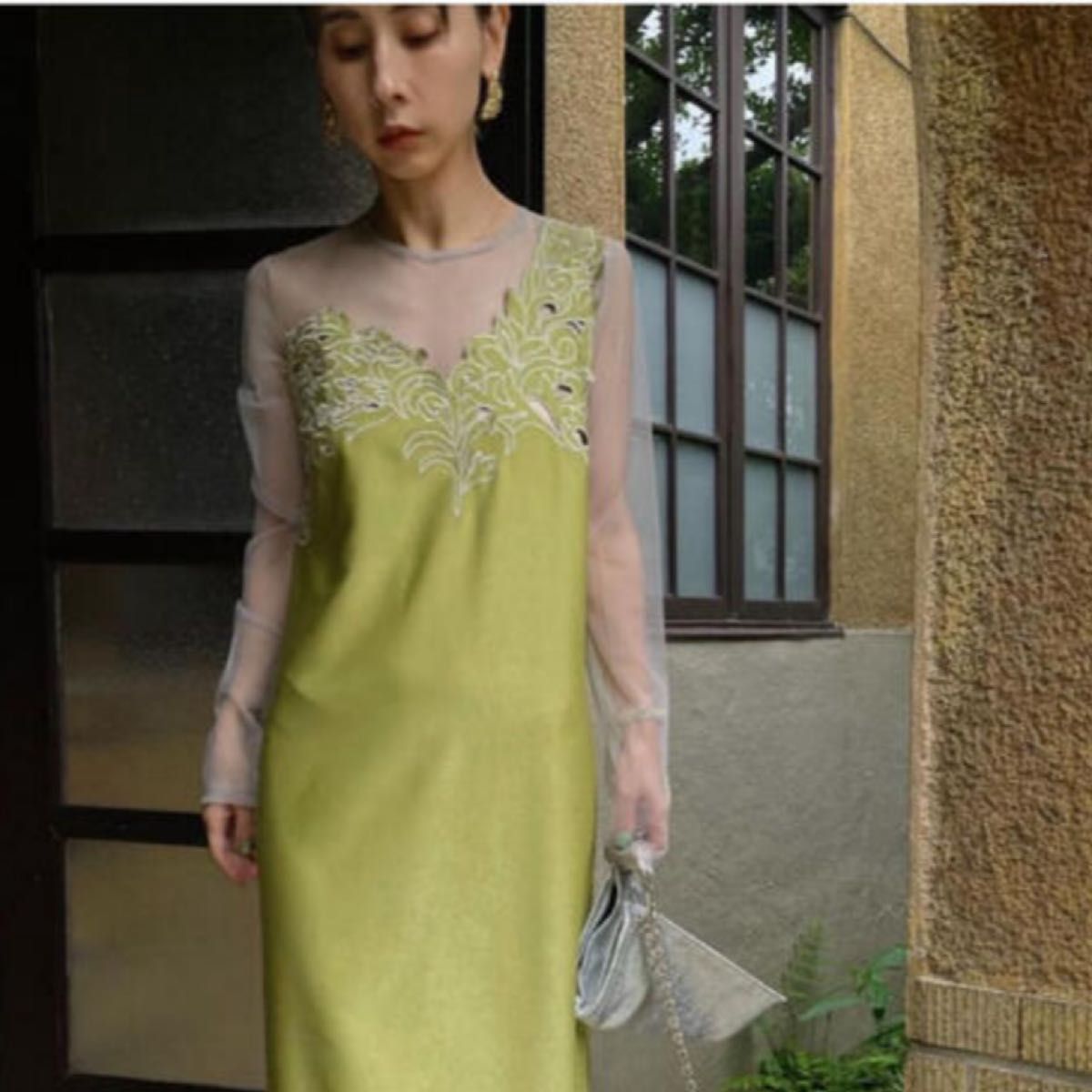 AMERI　UND RENEE CUTWORK DRESS